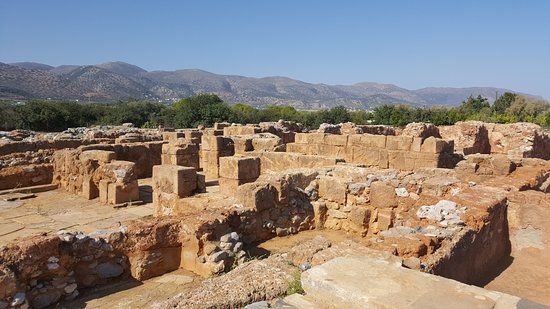 Malia Palace Archaeological Site